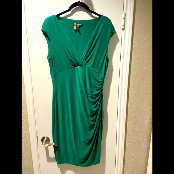 Lauren by Ralph Lauren Green Dress - Picture 1 of 6